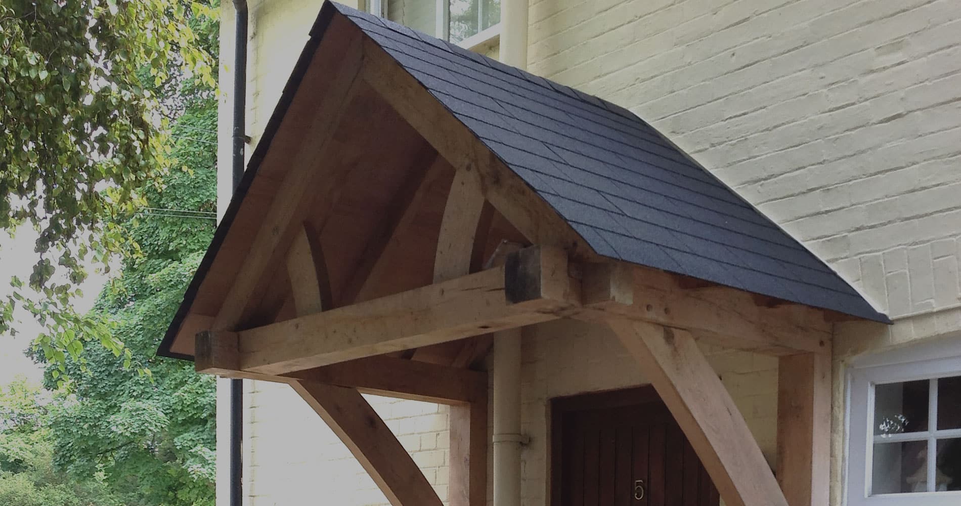 Back Door Canopy Designs Expertly Made Bespoke Options