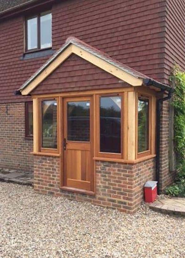 Handbuilt Enclosed Oak Porches Oak Framed Porch Kits A Timeless